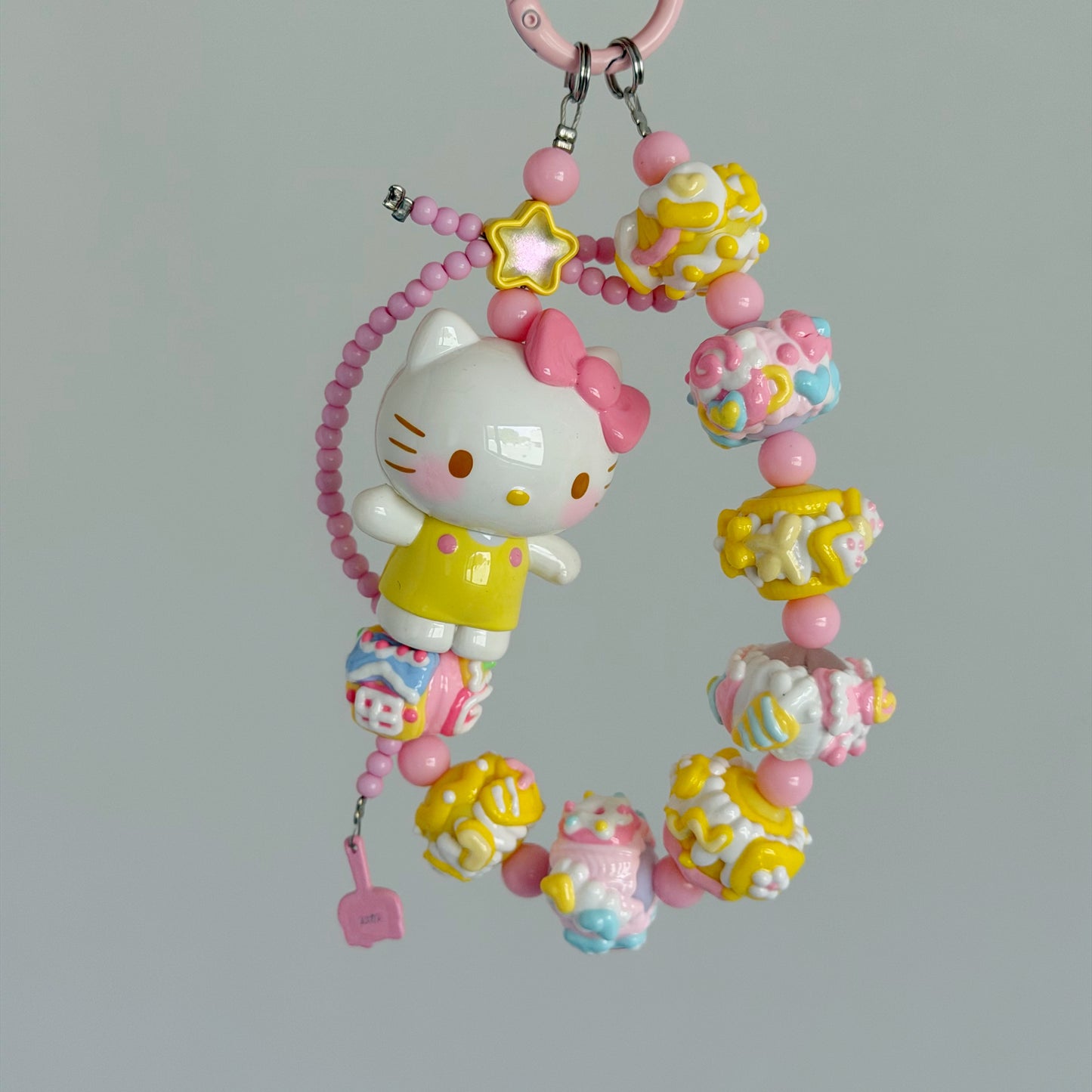 TopToy Hello Kitty Summer Rainbow Candy Series Handmade Charm Key/Phone Chain - Official Charm - Model D