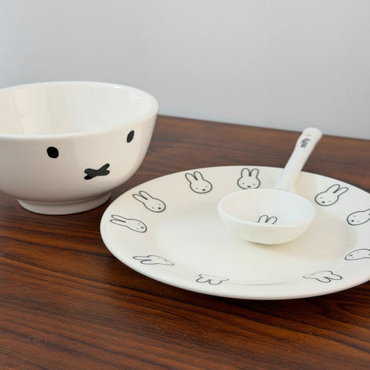 Cute Miffy Ceramic Breakfast Set - Set of 3