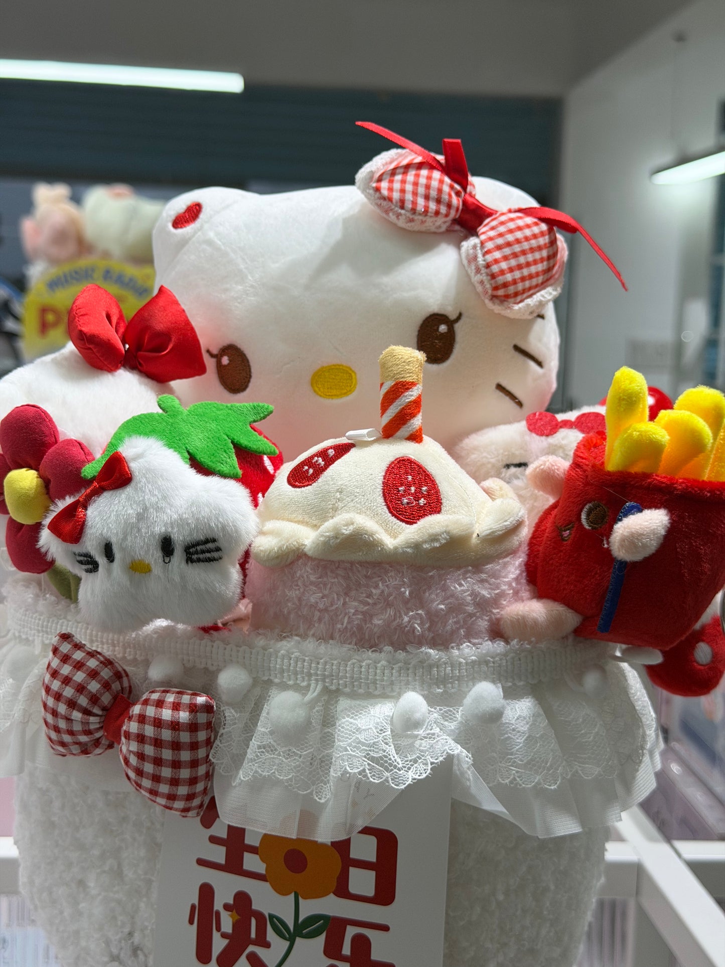 Hello Kitty Handmade Plush Bouquet - Model A