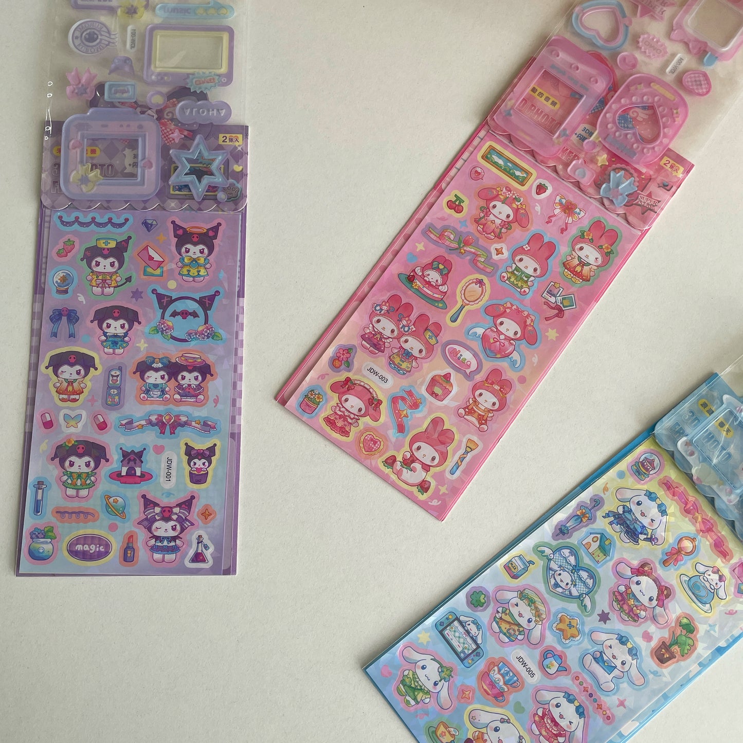 Sanrio 3D Frame Stickers