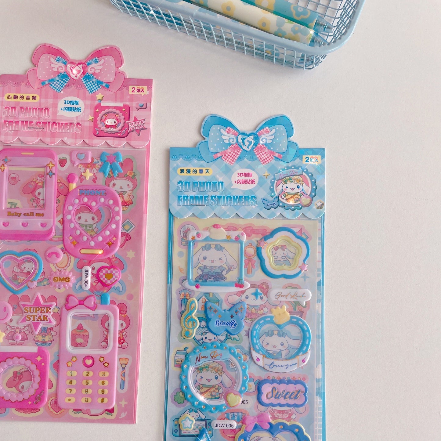 Sanrio 3D Frame Stickers