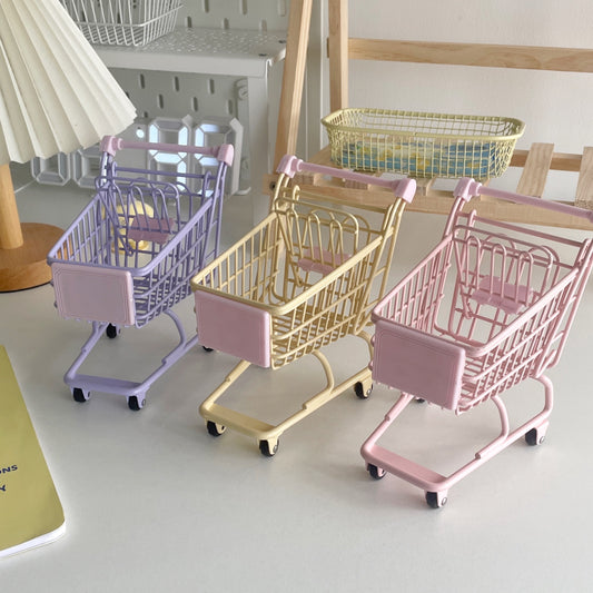 Mini Shopping Cart Trolley - Metal