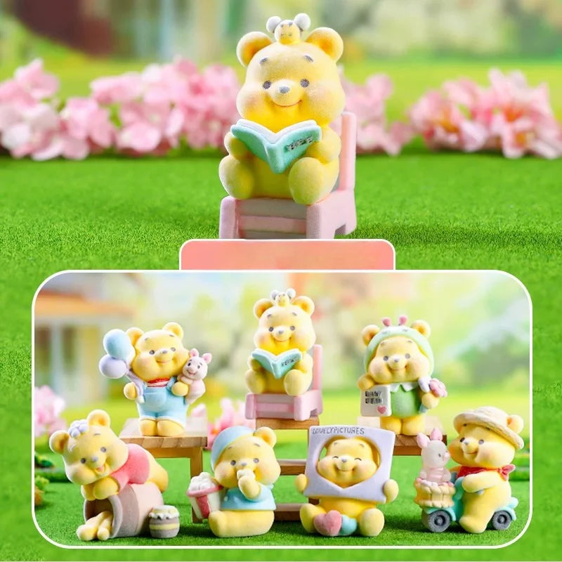 Winnie the Pooh - NINI Mini Flocked Figure Blind Box (Series 2) (Single Pc)