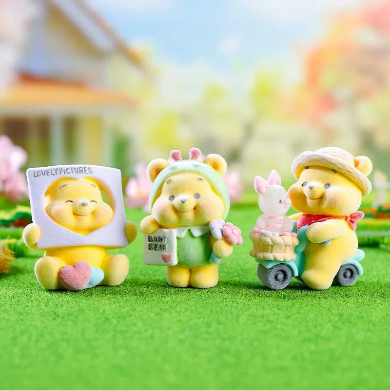 Winnie the Pooh - NINI Mini Flocked Figure Blind Box (Series 2) (Single Pc)