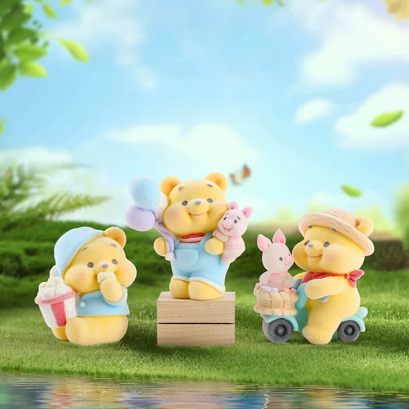 Winnie the Pooh - NINI Mini Flocked Figure Blind Box (Series 2) (Single Pc)