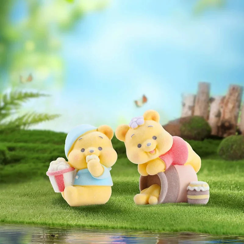 Winnie the Pooh - NINI Mini Flocked Figure Blind Box (Series 2) (Single Pc)