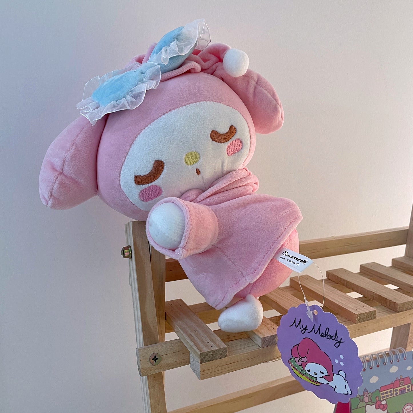 MyMelody Mini Soft Sleeping Plushie - 20cm - Unofficial