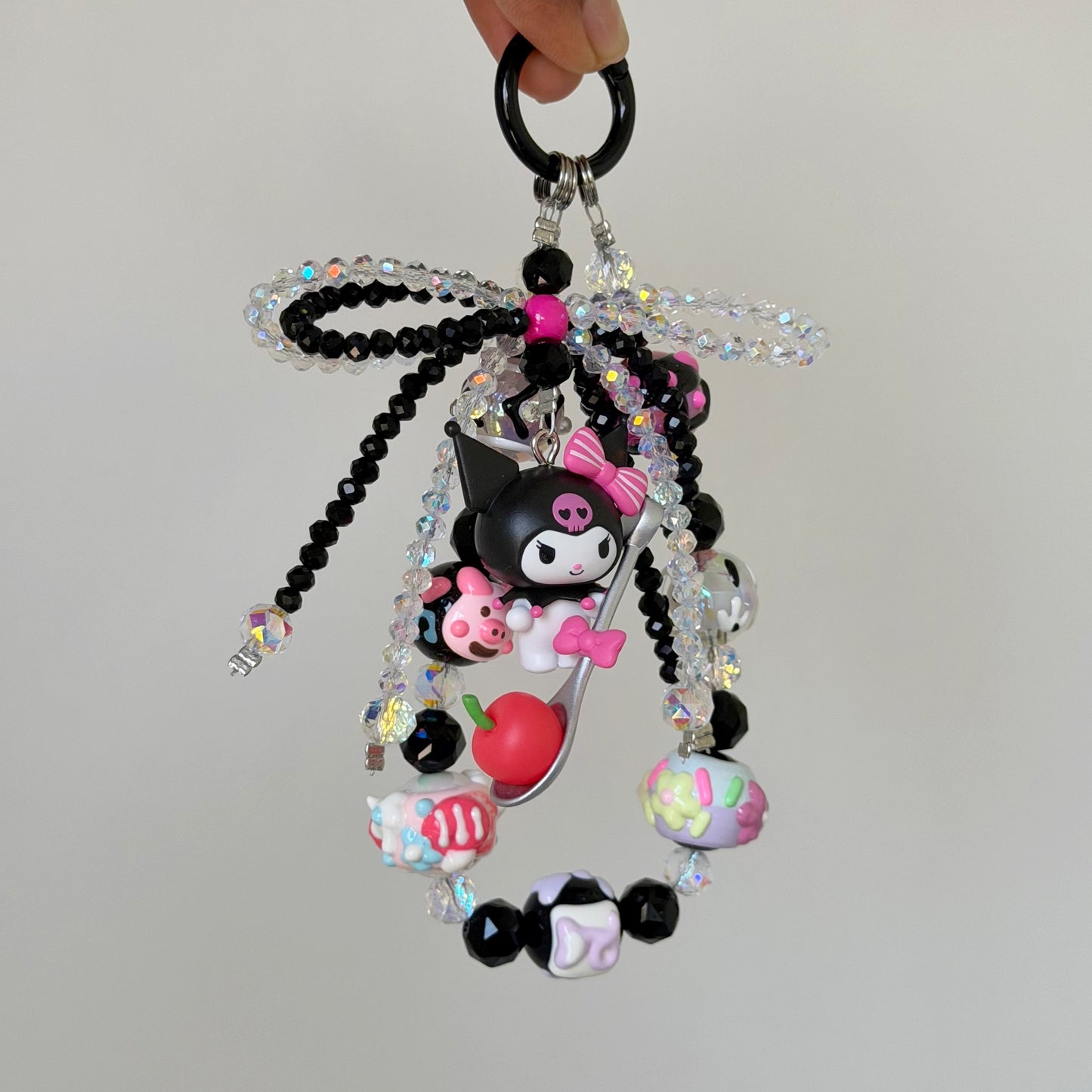 Sanrio Cherry Series Handmade Charm Key/Phone Chain - Official Charm