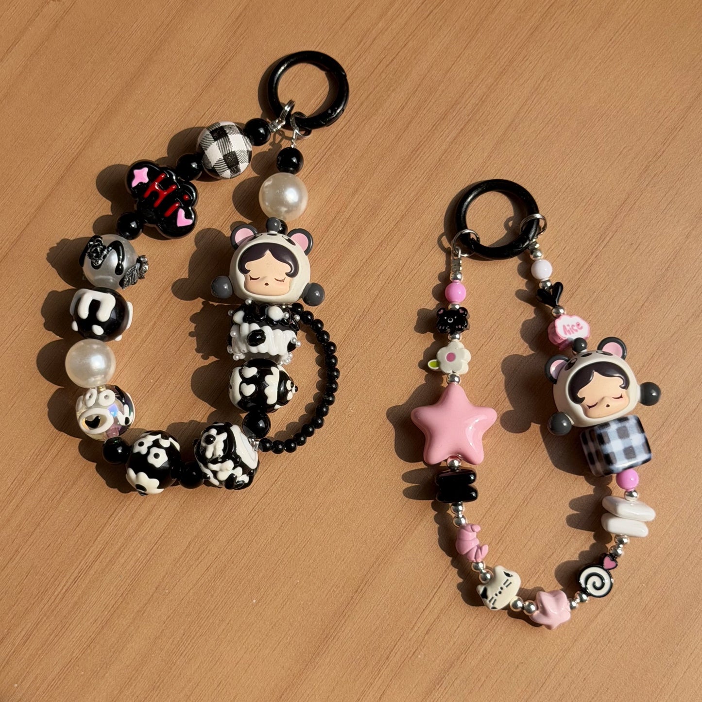 POPMART SkullPanda  Handmade Charm Key/Phone Chain - Official Charm