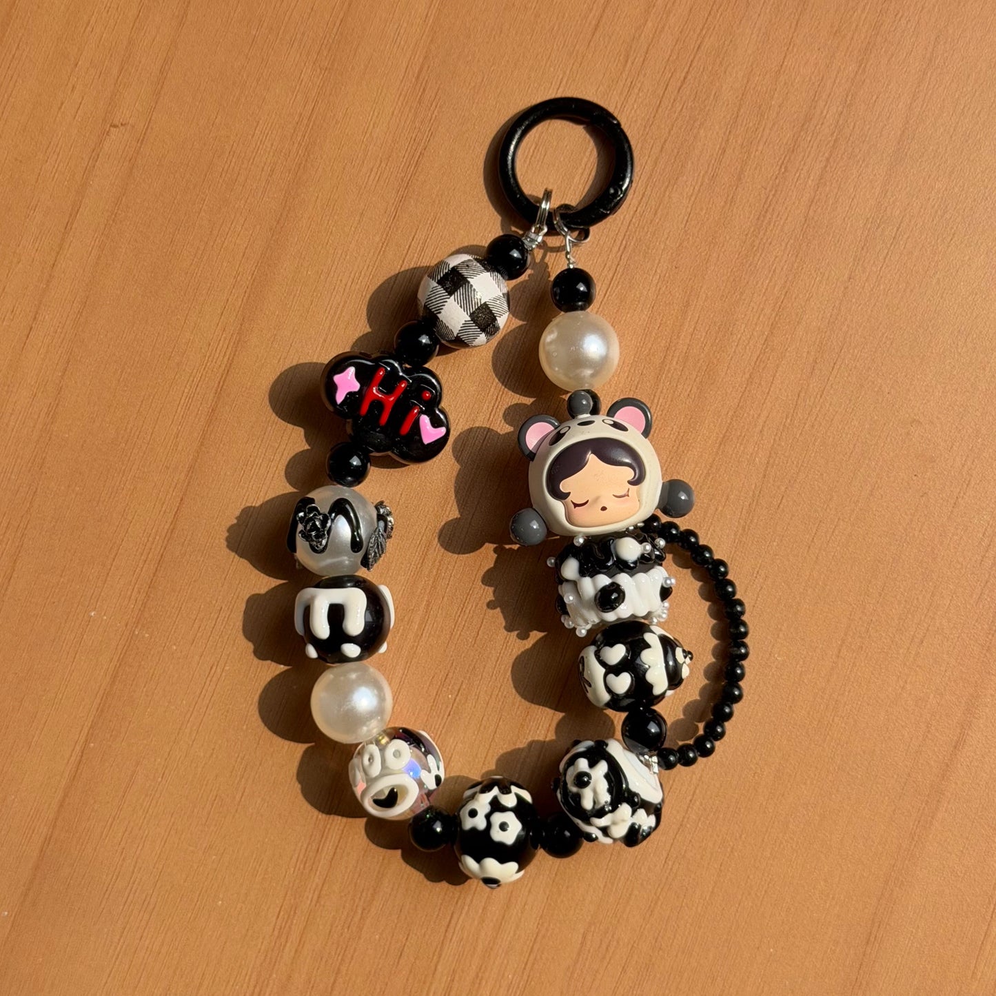 POPMART SkullPanda  Handmade Charm Key/Phone Chain - Official Charm