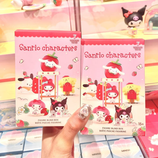 Miniso Sanrio Characters Strawberry Farm Series Blind Box