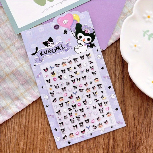 Kuromi Nail Sticker