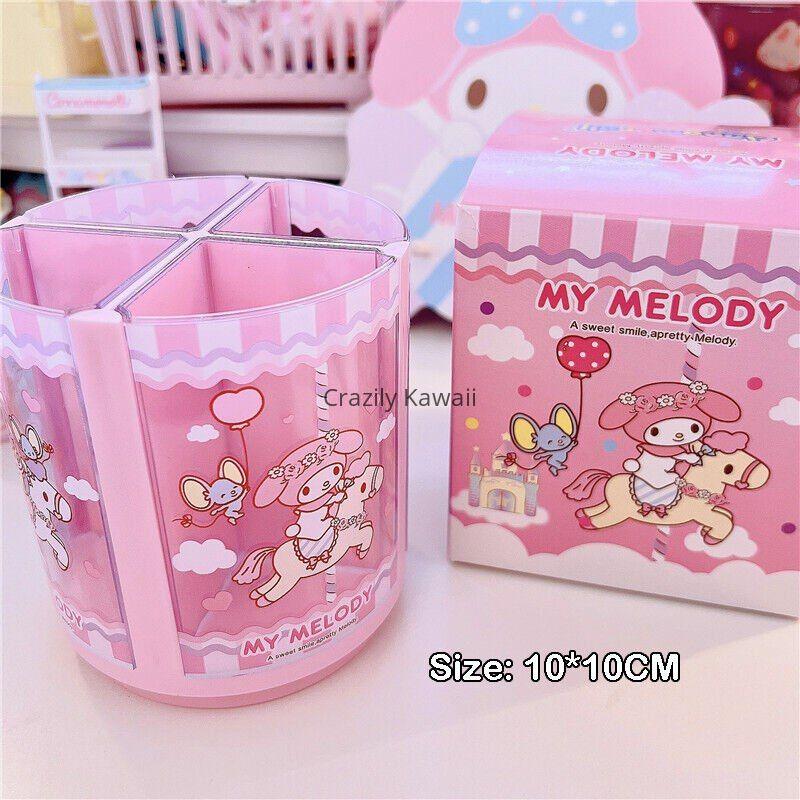 Sanrio Rotating 4 Grid Pen Holder – Crazily Kawaii