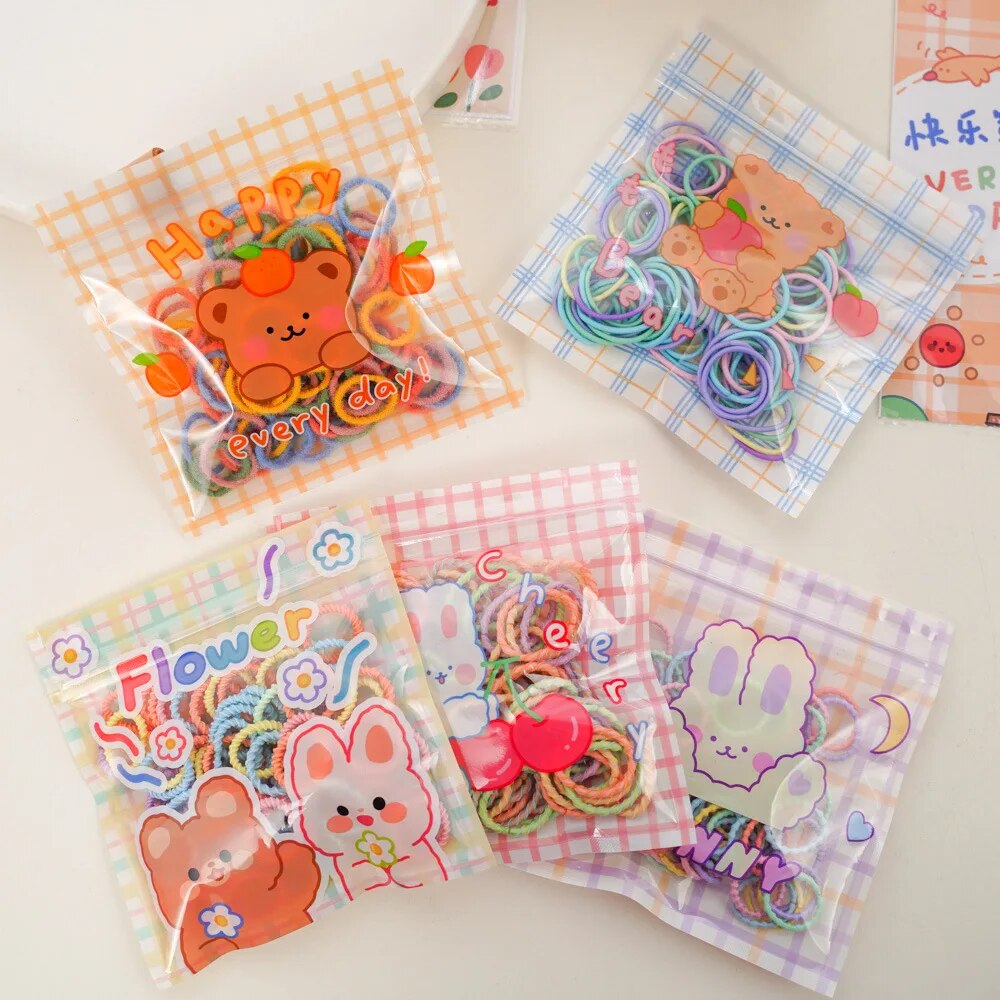 Kawaii Ziplock waterproof material – Set Of 3 Pcs