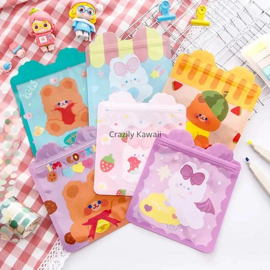 Kawaii Ziplock waterproof material – Set Of 2 Pcs