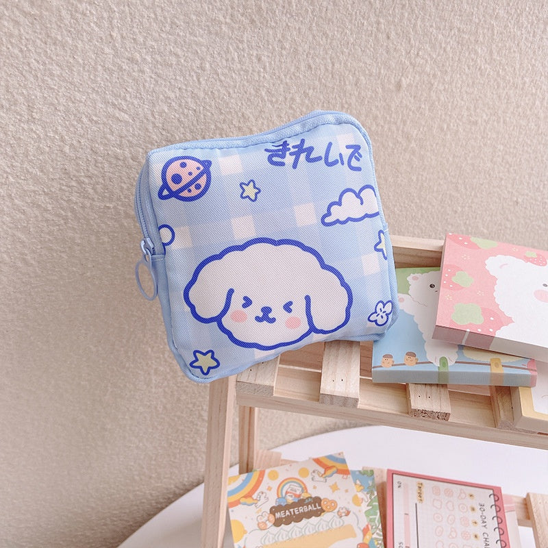 Kawaii Napkin/Cosmetic Storage Bag