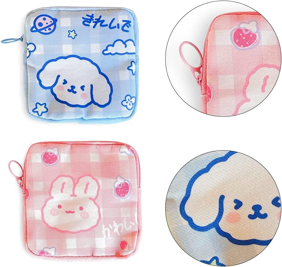 Kawaii Napkin/Cosmetic Storage Bag