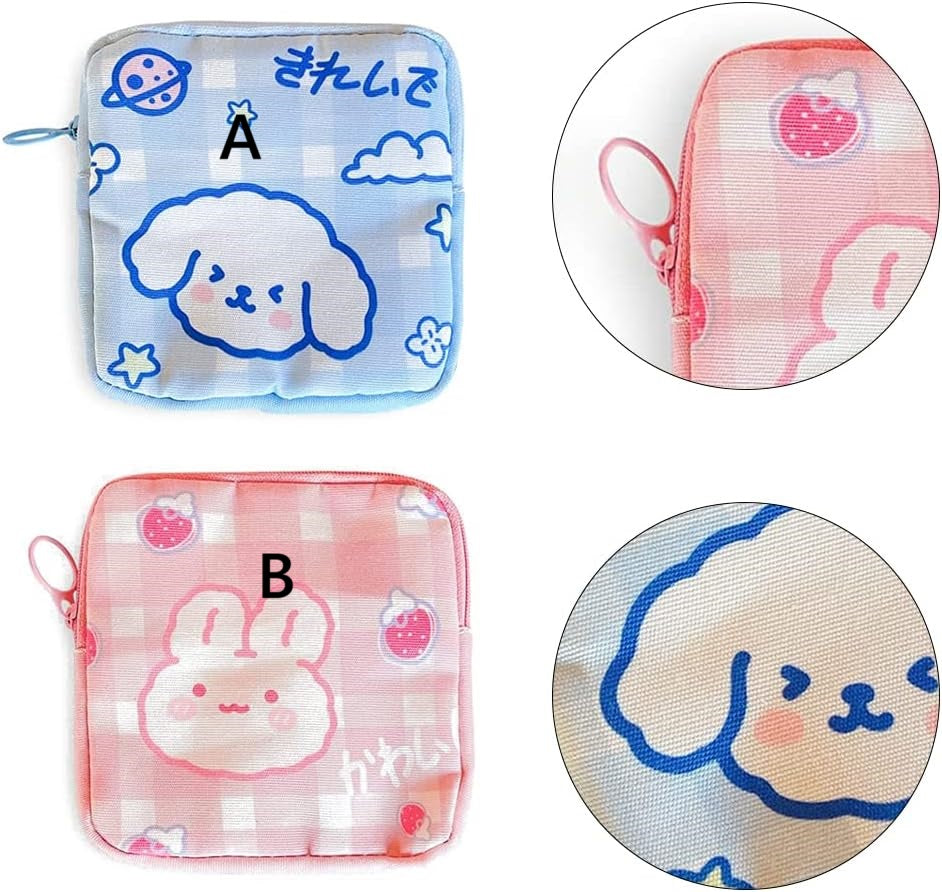 Kawaii Napkin/Cosmetic Storage Bag