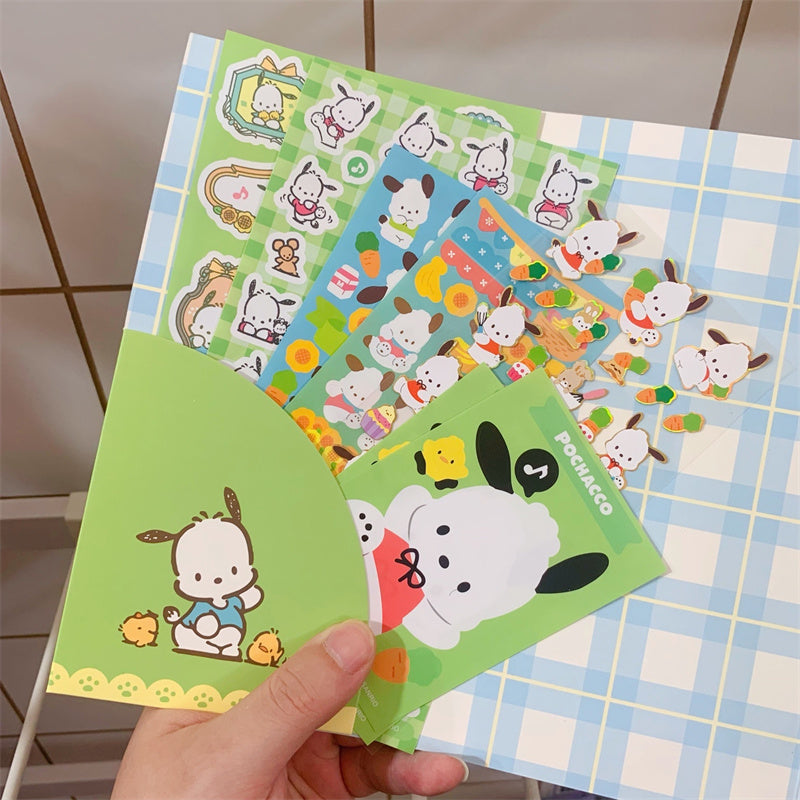 Sanrio Journal Scrapbook Stickers with Envelope