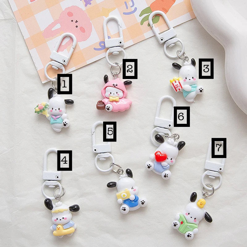 Pochacco Keychain Bag Pendant