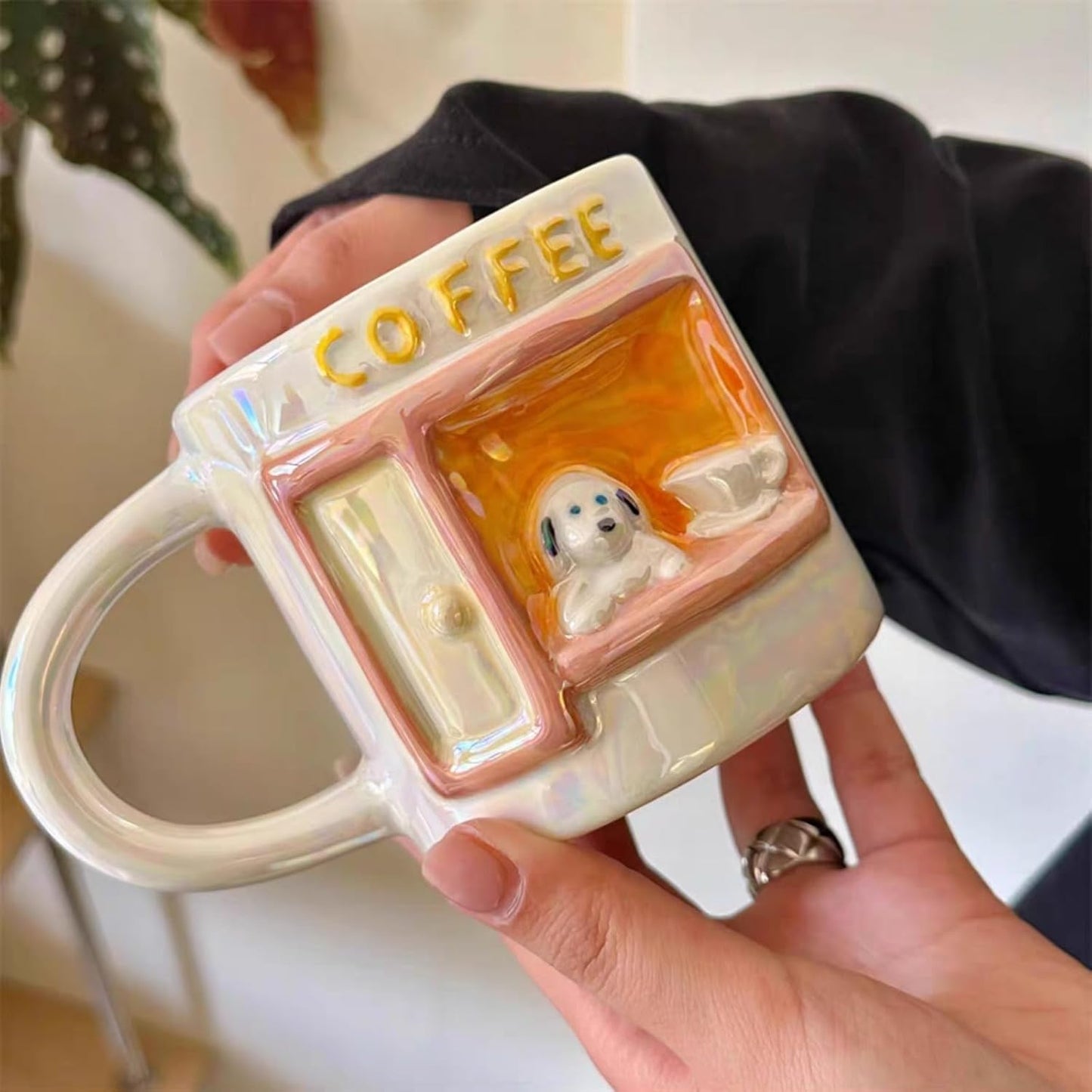 Handmade Pinterest Kawaii Puppy Mug