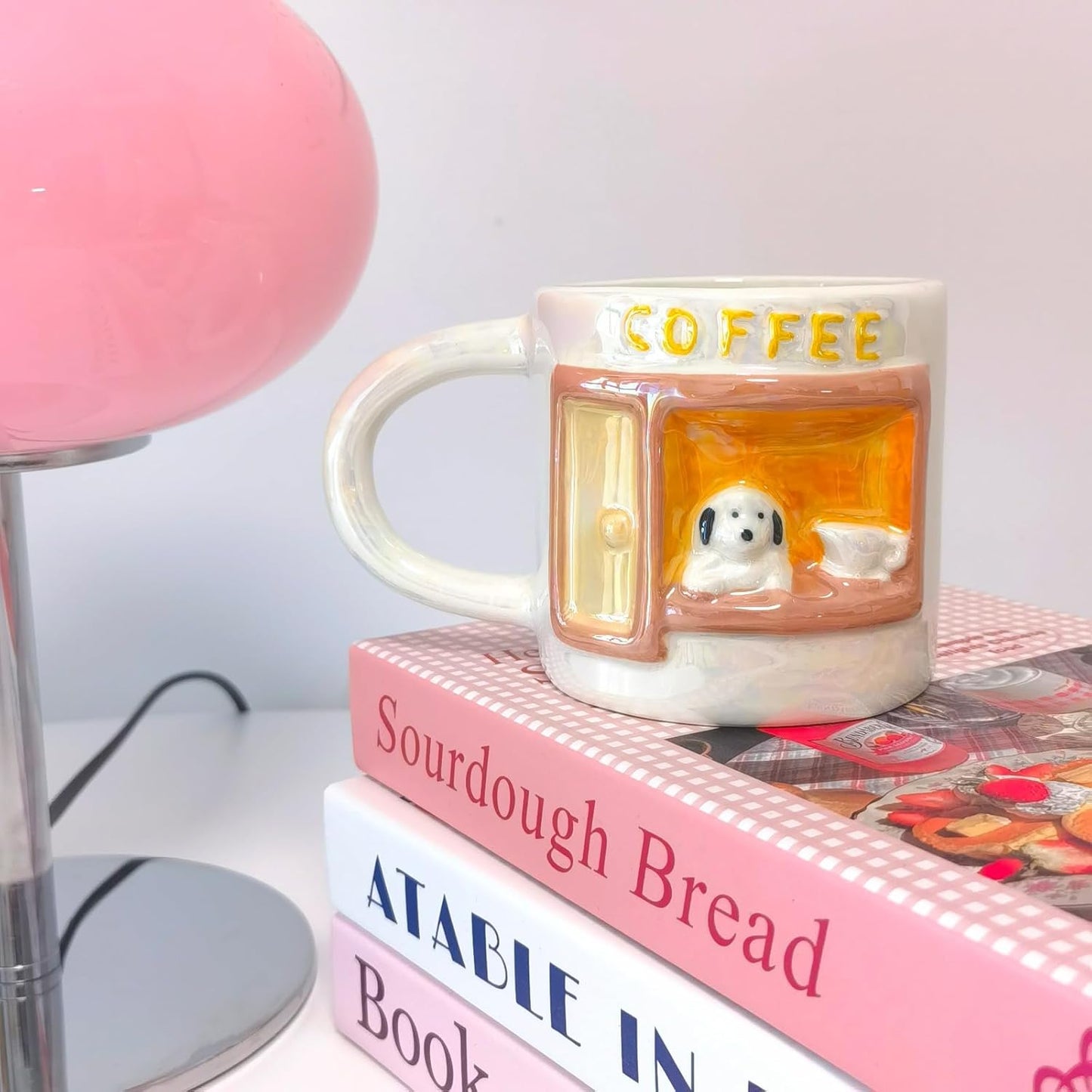 Handmade Pinterest Kawaii Puppy Mug