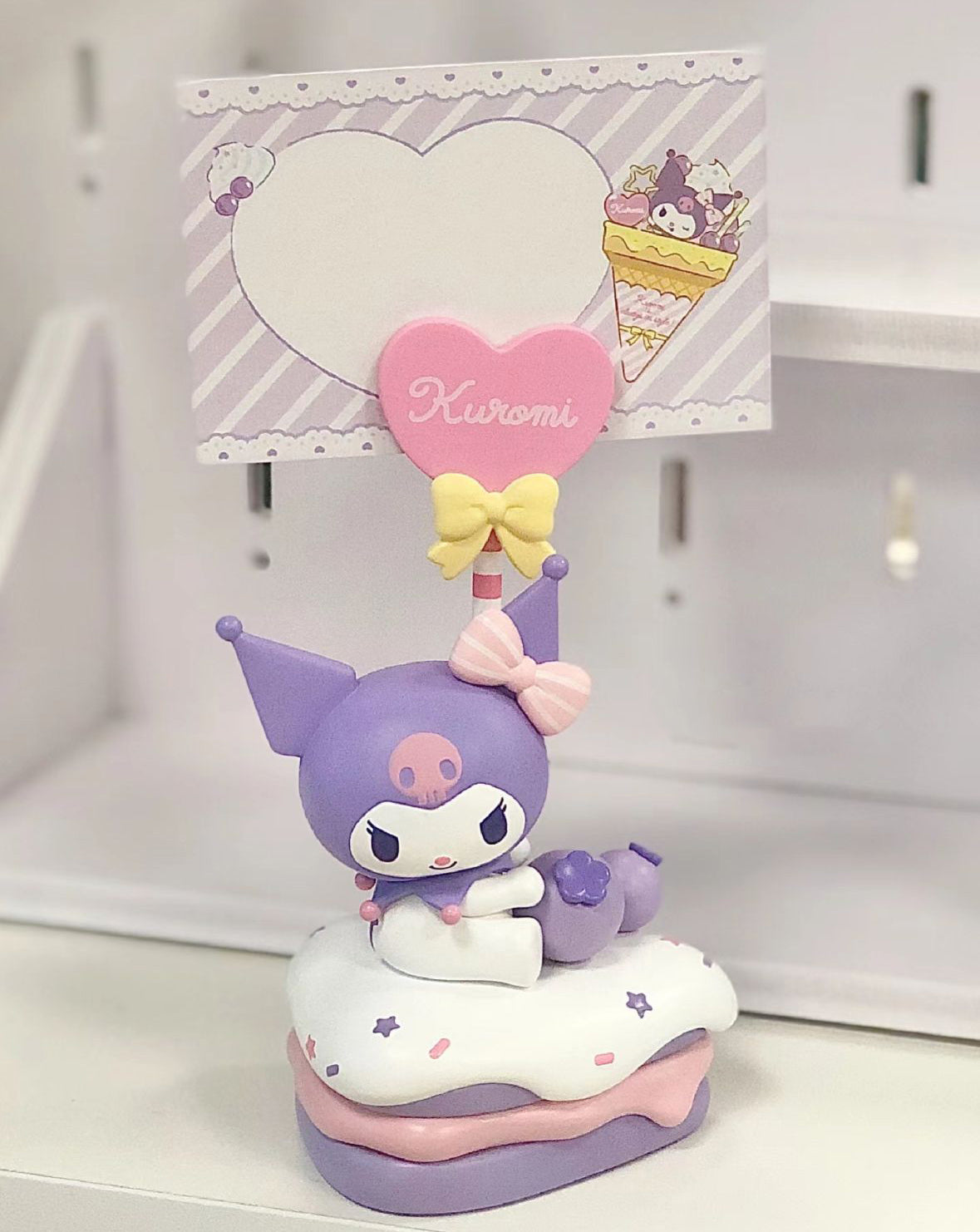 Sanrio Family Dessert Series Note Ornaments Picture Holder Clip Holder