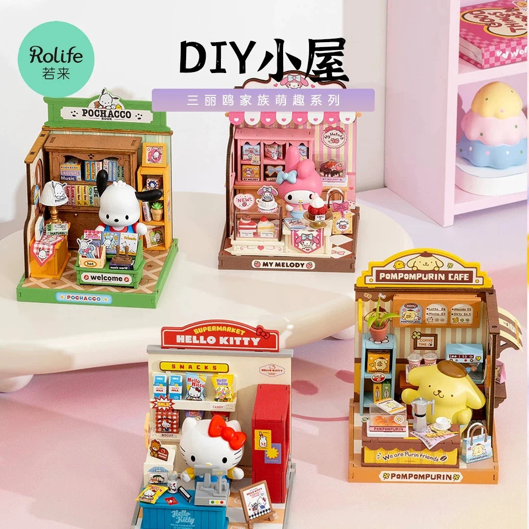 Rolife Sanrio DIY Miniature House Kit