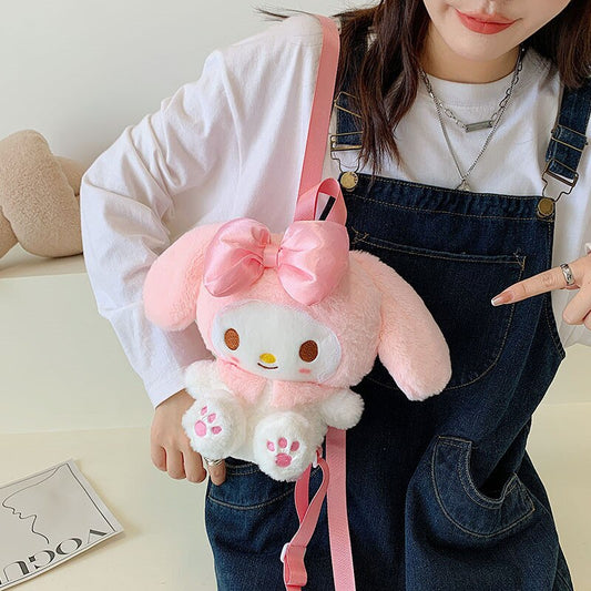 My Melody Plush Mini Backpack (Only Cash Pouch Edition)