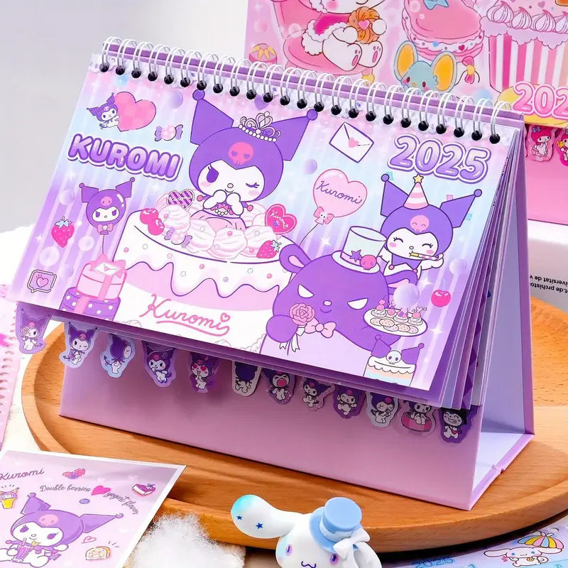 Sanrio Calendar 2025 Model 1 Crazily Kawaii