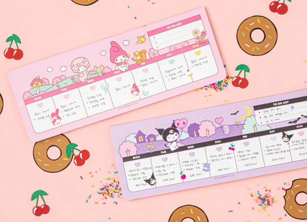 Sanrio Weekly Planner Pad -To Do List