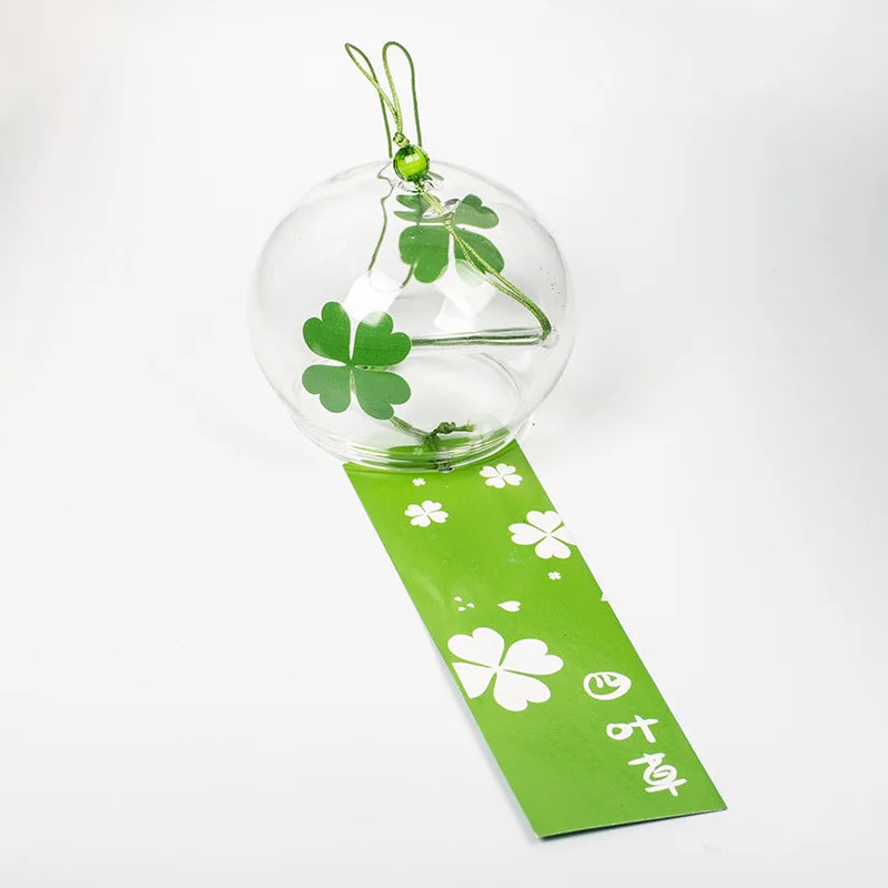 Japanese Green Leaf Wind Chimes