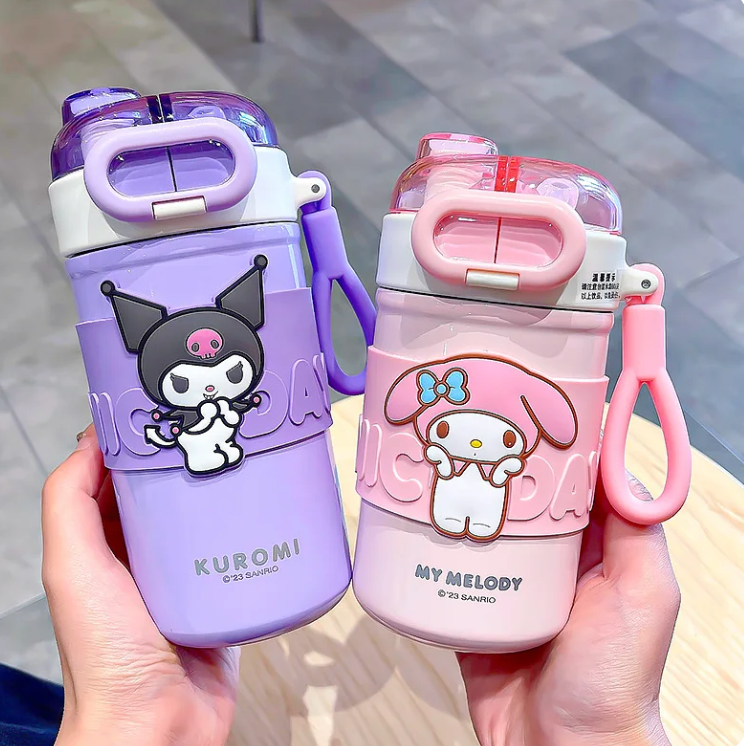 Sanrio Stainless Steel Water Bottle - Official Sanrio – Crazily Kawaii