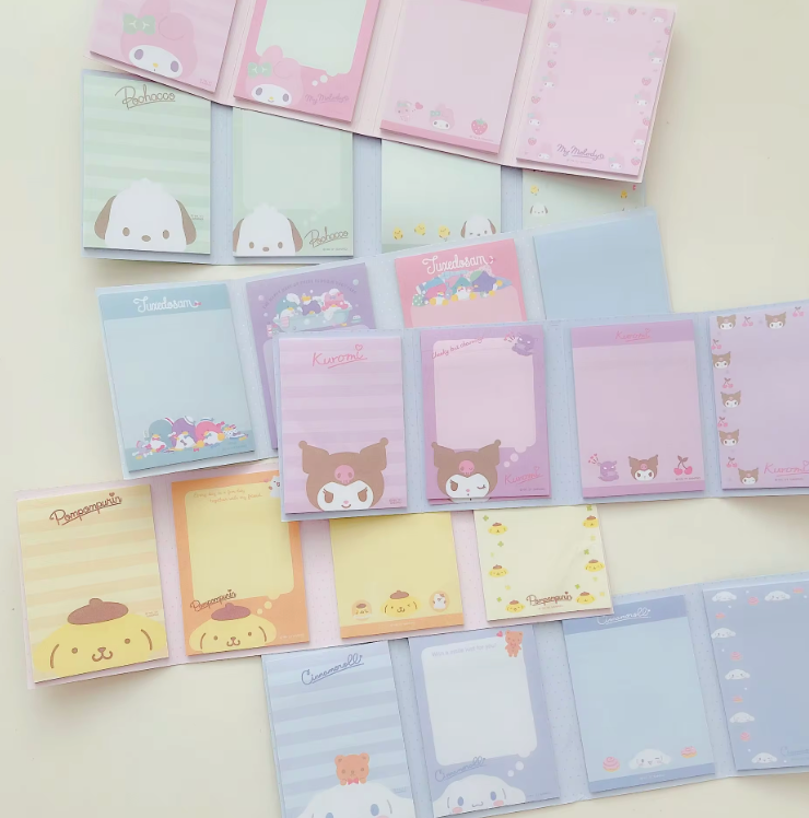 Foldable Sanrio Memo Pad