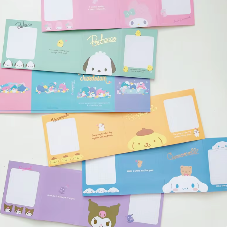 Foldable Sanrio Memo Pad