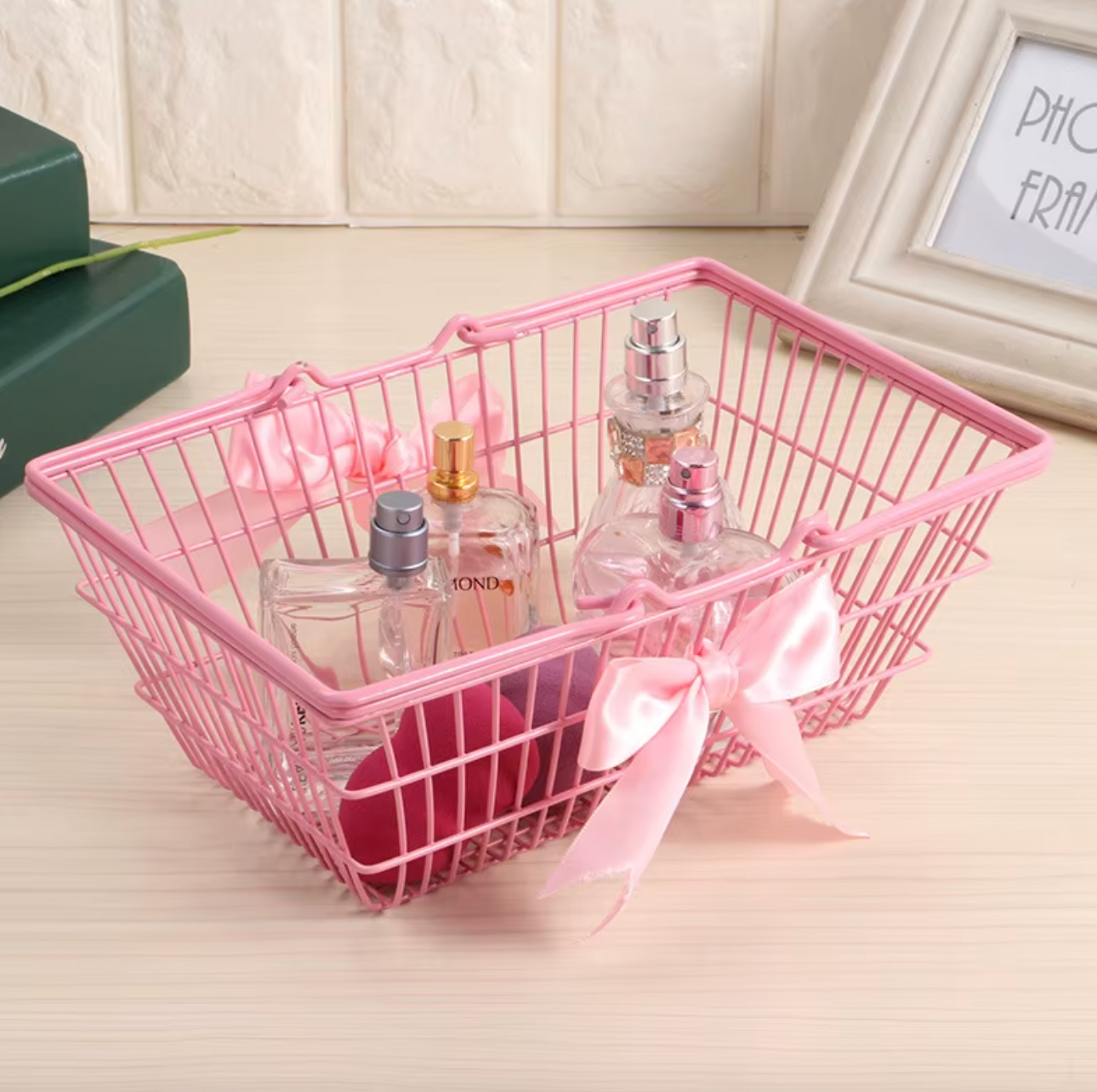 Mini Metal Shopping Basket - Medium