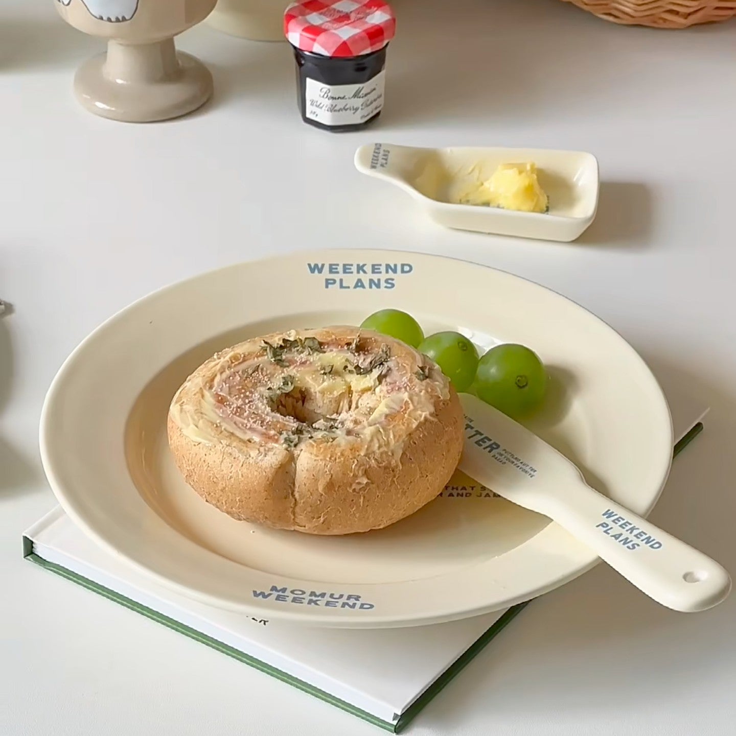 Weekend Plan Series Ceramic Set - Set Of 3