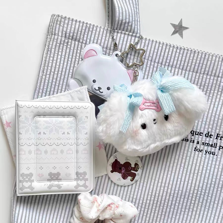 Original Rizhi Store Dessert Earphone Case Plush Keychain Pouch - Multipurpose