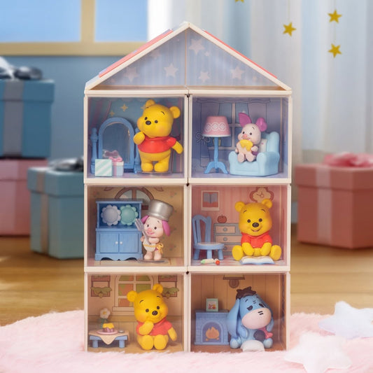 MINISO Disney Winnie the Pooh squad in Home Moments blind boxes