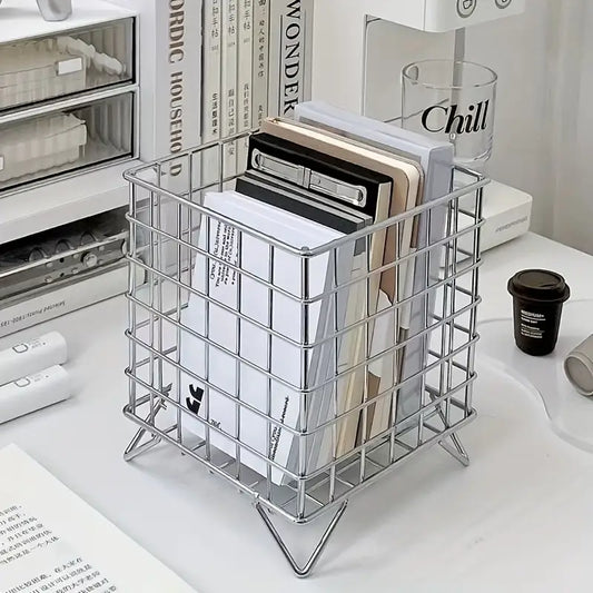 Multifunctional Square Iron Storage Basket