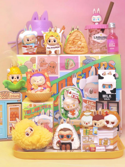 Pop Mart Labubu The Monsters Wacky Mart Vinyl Plush Sealed Case - 100% Authentic-Preorder