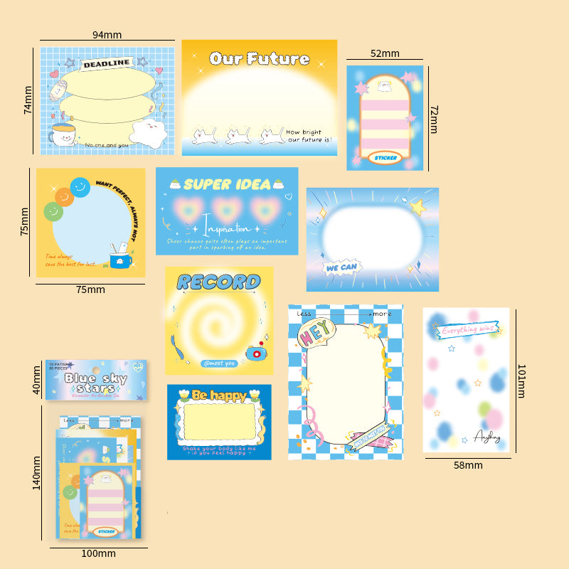 Pinterest Memo Pad Set