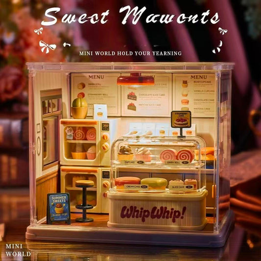Yes Space Dessert Bakery DIY Miniature Doll House
