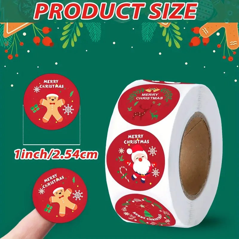 Christmas DIY Roll Stickers