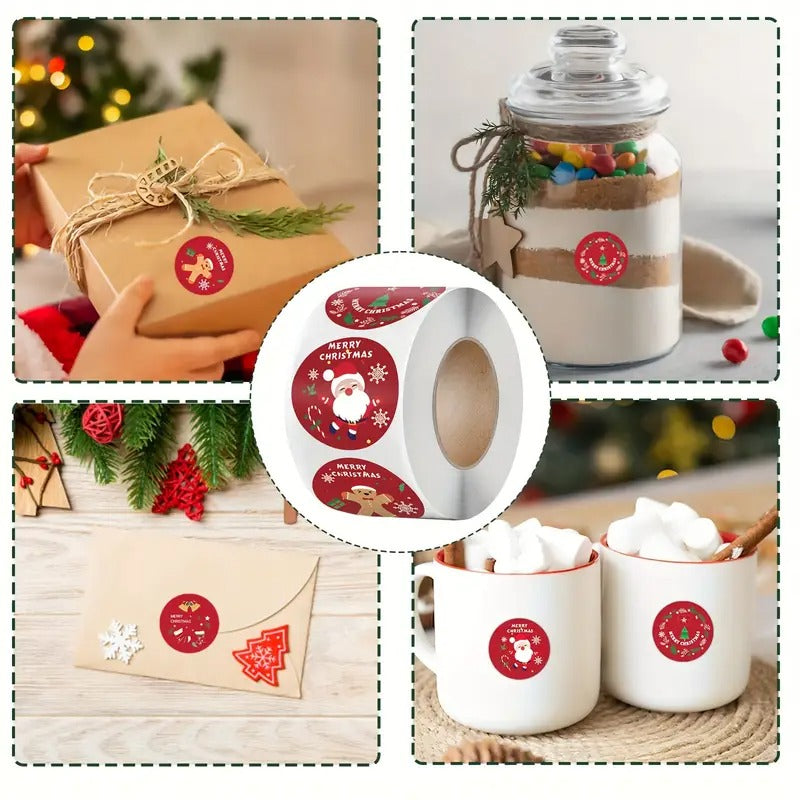 Christmas DIY Roll Stickers