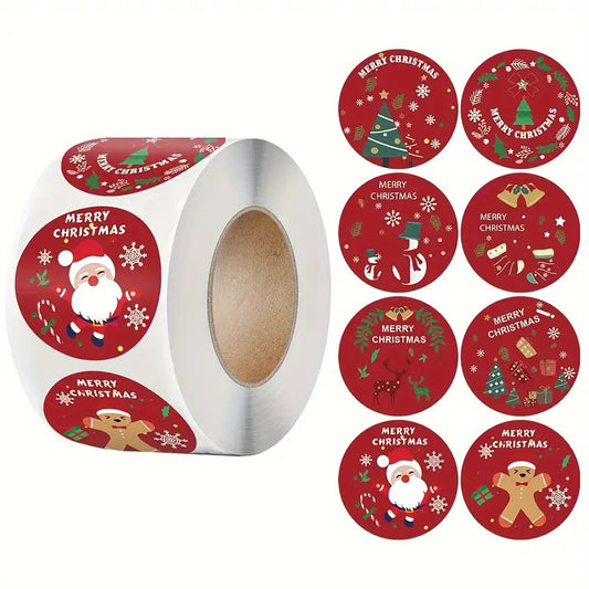 Christmas DIY Roll Stickers