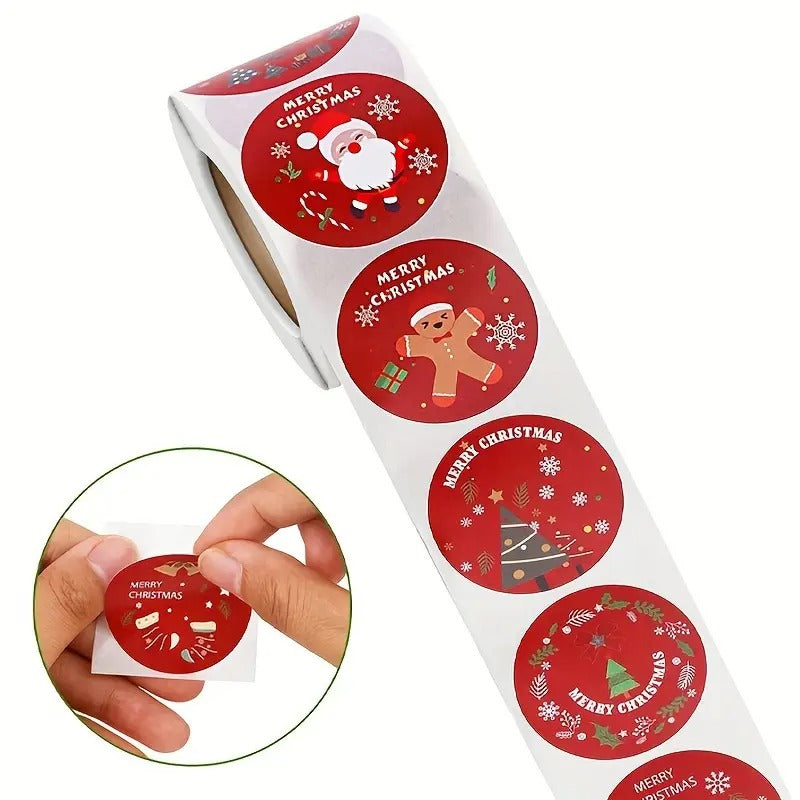 Christmas DIY Roll Stickers