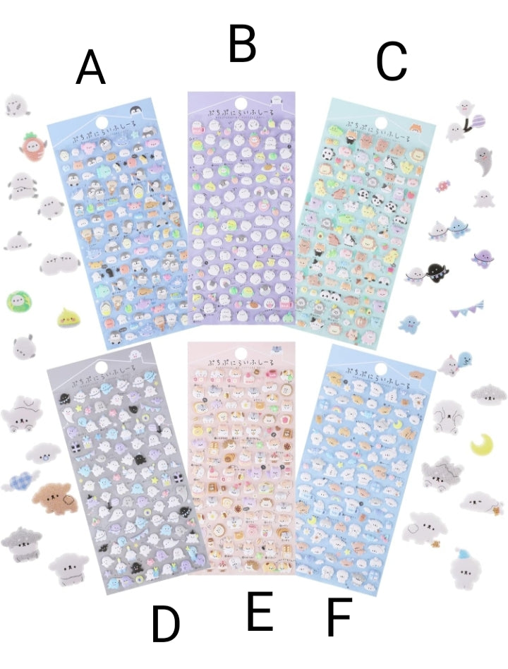 Kawaii 3D Puffy Stickers