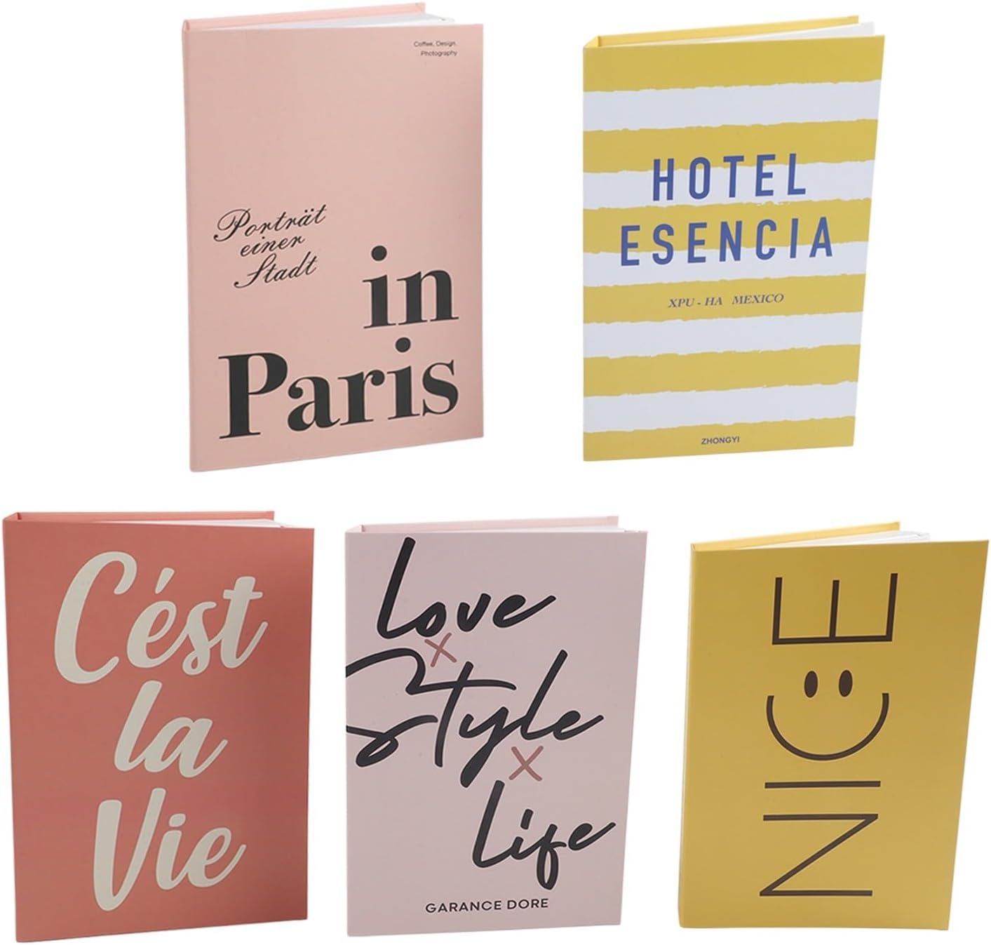 Minimalist Foldable Decorative Fake Books
