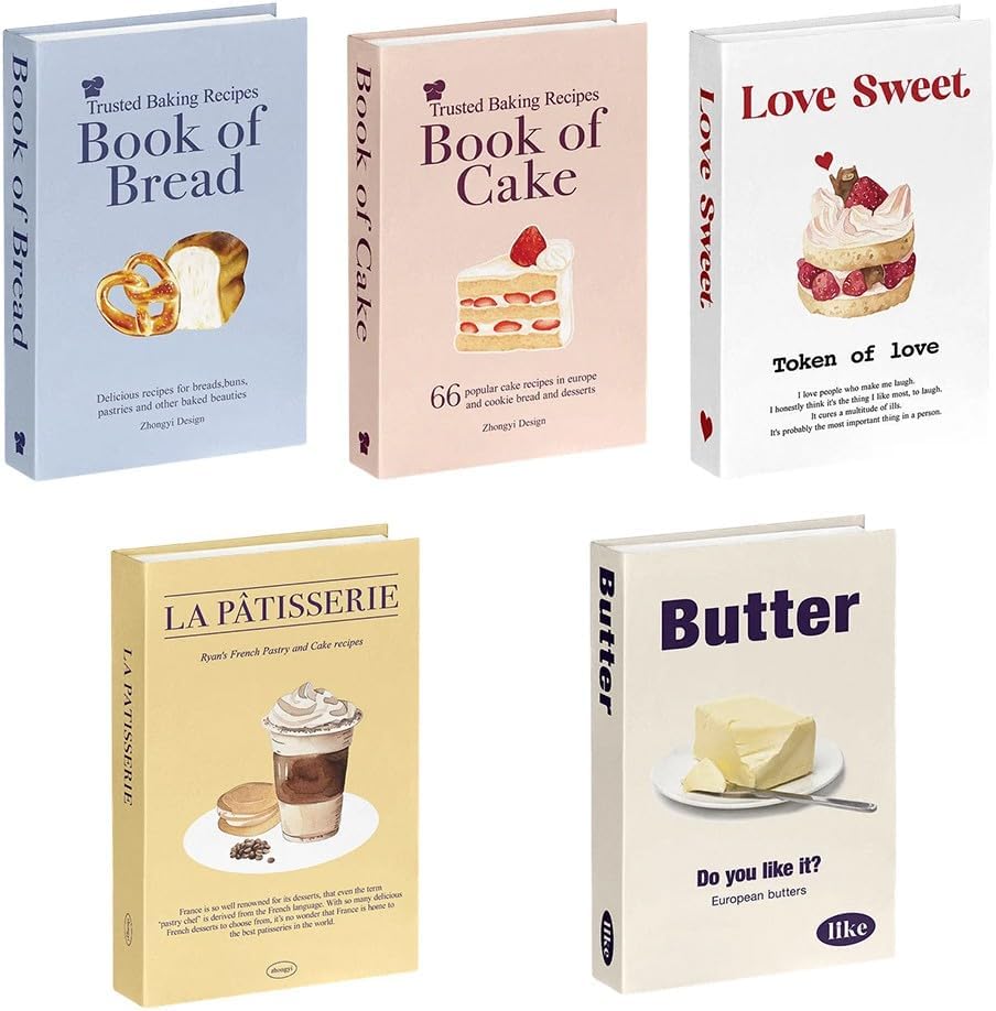 Minimalist Foldable Decorative Fake Books